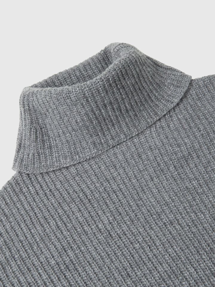 TURTLE NECK SWEATER Mujer image number 6